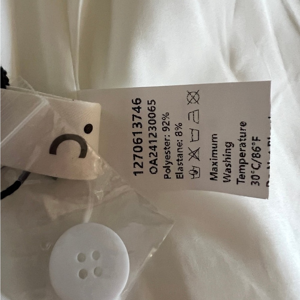 Commense Buttoned Vest Pleated Skirt Set - Picture 5 of 6